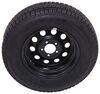 tire with wheel 5 on 4-1/2 inch provider st205/75r15 radial trailer w/ 15 vesper black mod - lr d