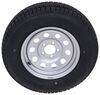 tire with wheel 15 inch provider st205/75r15 radial trailer w/ vesper silver mod - 5 on 4-1/2 lr c