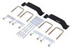 vehicle suspension supersprings mounting kit for oem leaf springs above the axle - extended u-bolts