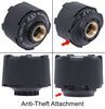 passenger vehicle rv trailer mounts to valve stems in-command tpms for rvs trailers and vehicles - bluetooth 2 waterproof tire sensors