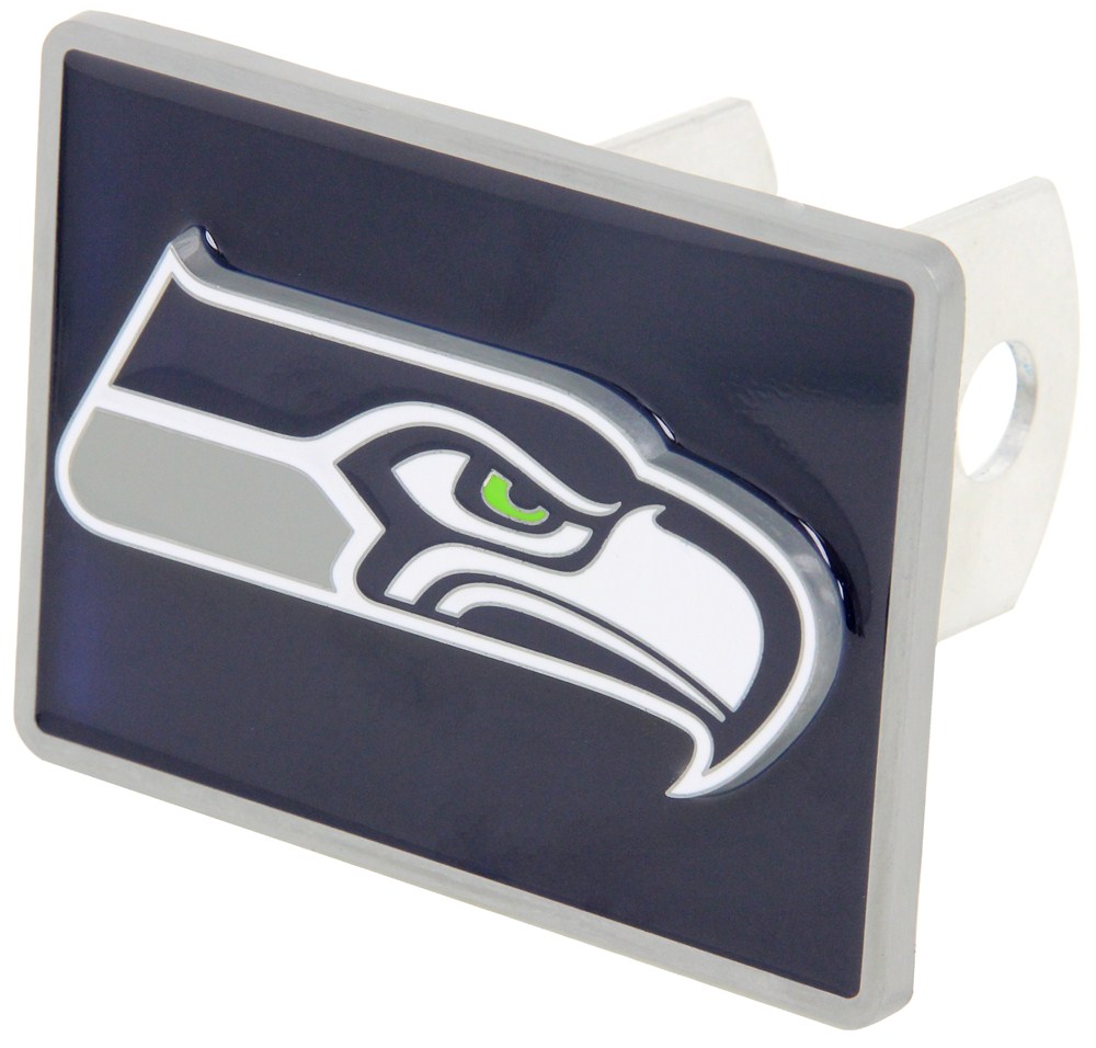 Seattle Seahawks Hitch Cover - Chrome