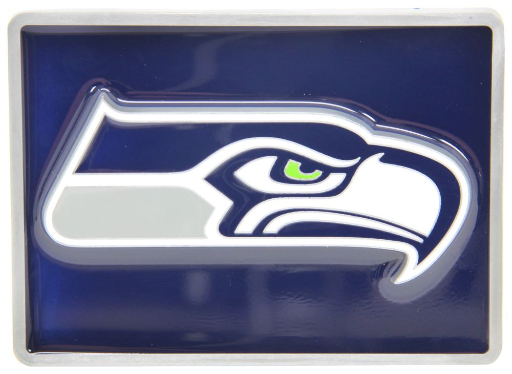 Seattle Seahawks Hitch Cover - Chrome