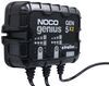 battery charger wall outlet to vehicle noco gen on-board - ac dc waterproof 2 bank 12v 10 amp
