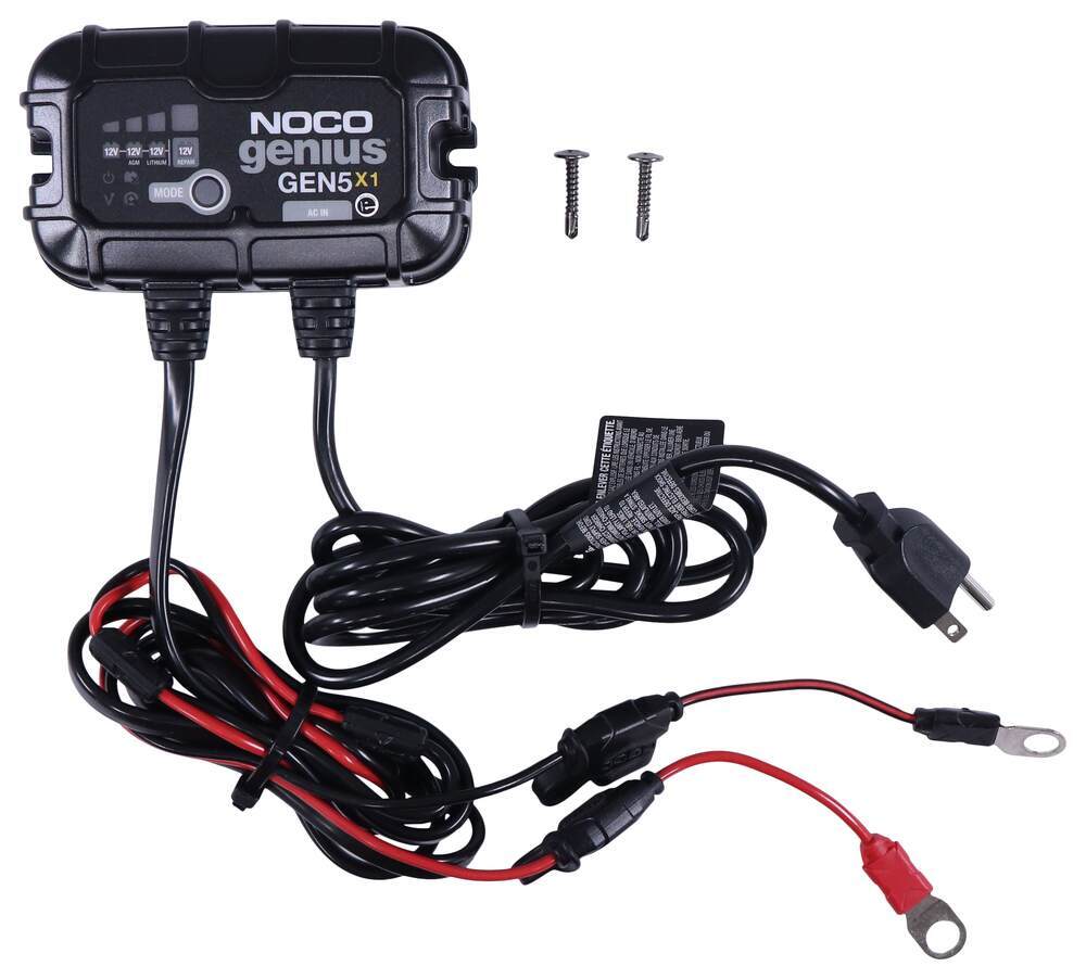 NOCO Batterieladegerät Kabel 12V Dual-Size Stecker