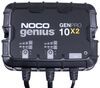 battery charger wall outlet to vehicle noco genpro on-board - ac dc waterproof 2 bank 12v 20 amp