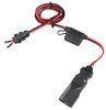 battery charger ez-go golf cart cable for noco genius - 3-pin triangle plug 76 inch long