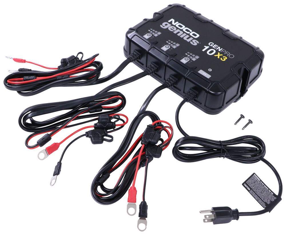 NOCO Genius Pro 10a 3-Bank Onboard Charger