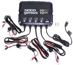 NOCO GENPRO On-Board Battery Charger - AC to DC - Waterproof - 4 Bank - 12V - 40 Amp