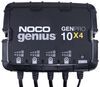 battery charger wall outlet to vehicle noco genpro on-board - ac dc waterproof 4 bank 12v 40 amp