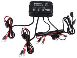 NOCO GEN On-Board Battery Charger - AC to DC - Waterproof - 3 Bank - 12V - 15 Amp