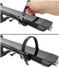 fold-up rack tilt-away fits 1-1/4 inch hitch nv12b