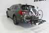 2018 subaru outback wagon  platform rack 2 bikes kuat nv 2.0 bike for - 1-1/4 inch hitches wheel mount gunmetal gray