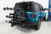 2024 jeep wrangler 4xe  platform rack fits 2 inch hitch on a vehicle