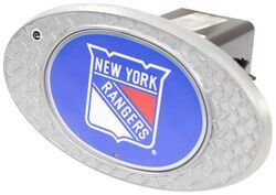 New York Rangers 2" NHL Trailer Hitch Receiver Cover - Zinc - OHCC010