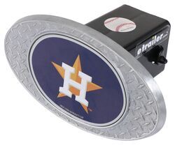 Houston Astros 2" MLB Trailer Hitch Receiver Cover - Zinc