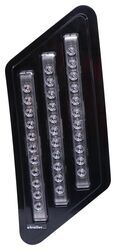 Tri-Bar LED RV Tail Light - Stop, Tail, Turn - Submersible - 33 Diodes - Passenger's Side - OPT27FR
