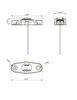 optronics trailer lights side marker submersible opt37kb