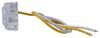 optronics trailer lights clearance 2-9/16l x 15/16w inch led marker light - 2-9/16 oblong clear lens amber leds hardwired pc