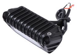 Low Profile LED Flood Light - Angled Beam - 1,000 Lumens - Surface Mount - Clear Lens