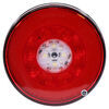 tail lights 4-5/16 inch diameter fusion glolight combination light - stop turn backup submersible red and clear lens