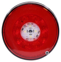 Fusion GloLight Combination Tail Light - Stop, Turn, Tail, Backup - Submersible - Red and Clear Lens - OPT64WR