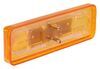 clearance lights submersible thinline led trailer or side marker light - submerisble 2 diodes amber lens