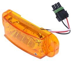Miro-Flex LED Trailer Side Marker Light and Mid-Ship Turn Signal - Submersible - Amber Lens - OPT78FR