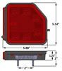 tail lights submersible low profile led trailer combination light - 8 function driver side