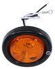 clearance lights submersible led trailer or side marker light w/ grommet and pigtail - 3 diodes amber