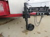0  side frame mount jack sidewind xtreme off-road swing-up trailer w/ dual wheels - 10 inch lift 1 650 lbs black