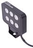 light bar putco luminix led work - narrow spot beam 2 400 lumens black aluminum square qty 1