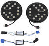 headlight light assembly putco luminix custom upgrade kit - high power leds 36 watts 7 inch diameter