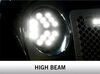 headlight conversion kits putco luminix custom upgrade kit - high power leds 36 watts 7 inch diameter
