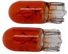 marker light tail 194 putco mini-halogen bulbs - super orange qty 2