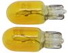 marker light tail 194 putco mini-halogen bulbs - jet yellow qty 2
