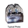 putco pure high-performance h12 halogen headlight bulbs - mirror white