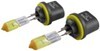 putco pure high-performance 893 halogen headlight bulbs - jet yellow