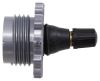 winterization valterra rv blow out plug with threaded valve for winterizing - gray plastic