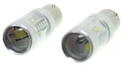 Putco Plasma 1156 LED Lights - 360 Degree - White - 2 Pack - P241156W-360
