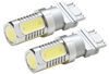 replacement bulbs putco plasma 3156 led lights - 360 degree amber 2 pack