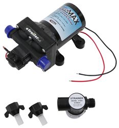 HydroMax RV Fresh Water Pump - 12 Volt - 3 Gallons Per Minute - 55 psi - P25201