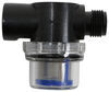rv water pump inline filter for hydromax fresh - 1/2 inch-14 mnpt to fnpt