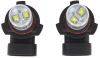 Putco Optic 360 High Power LED Fog Lamp Bulbs - 9006 - 360 Degree - White - 1 Pair LED Light P259006W