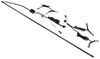 accent light putco red blade led tailgate bar - direct fit stop tail turn backup 60 inch long