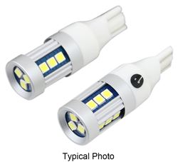 Putco Metal LED Bulbs - 194 - 360 Degree - 1 Diode - Warm White - Qty 2