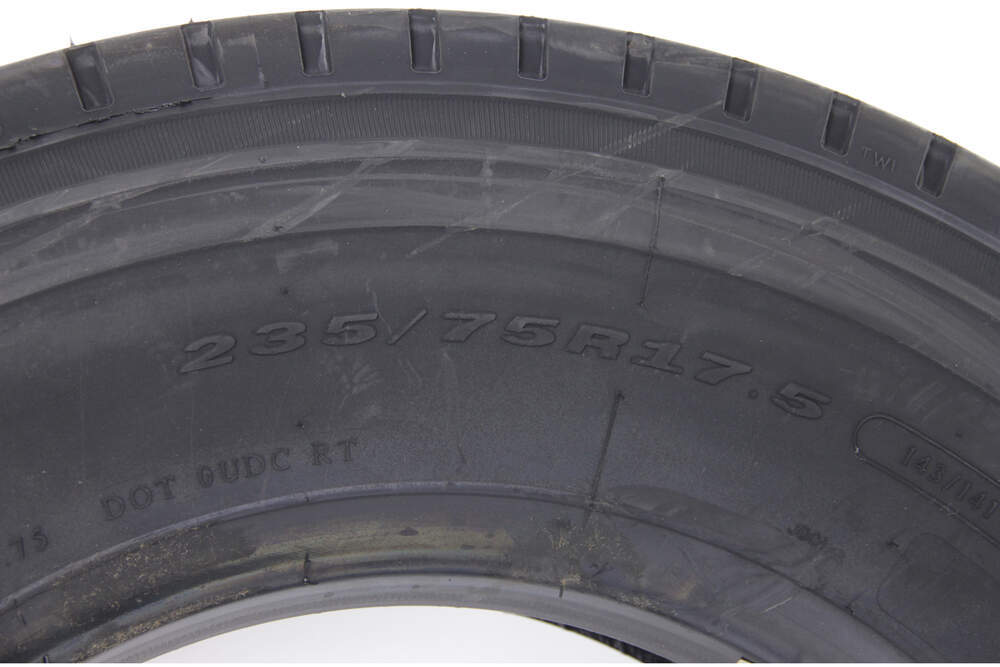 1-TIRE 235/75R17.5 ROAD CREW DRIVE 14 PLY 143/141/J STEER ALL POSITIONS Premium Heavy Duty TRUCK 23575175 