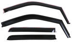 Putco Element Window Visors - Matte Black - 4 Piece