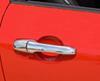 passenger door putco chrome handle covers for ford mustang