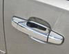 passenger door putco chrome handle covers for chevy/gmc without keyhole