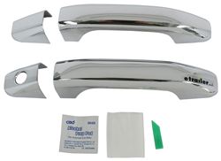Putco Chrome Door Handle Covers without Passenger Side Keyhole - P400240